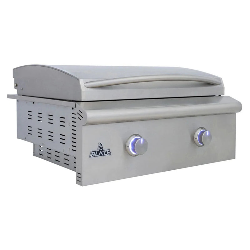 Blaze LTE+ 30-Inch Built-in Natural Gas Griddle with Lift-Assist Hood (BLZ-GRIDDLE-LTE3-NG)