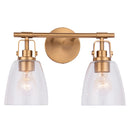 Parrot Uncle Brilliance Modern Farmhouse 2-Light Vanity Light