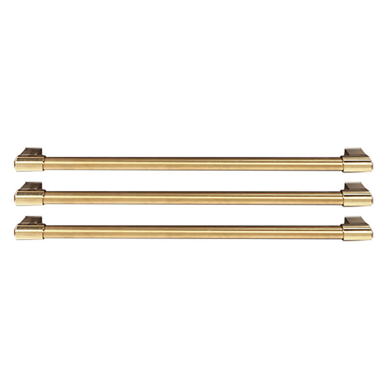 Capital OEM Column Refrigerator Bottom Freezer Handle Kit in Brass Satin, Three Handles (CR-RBF-HK-BS)