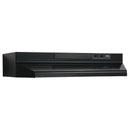 Broan-NuTone 36-Inch 230 CFM Convertible Under Cabinet Range Hood in Black (F403623)