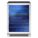 Brisas 24 in. 46 Bottle Dual Zone Wine Cooler in Stainless Steel (BWN24C02AG)