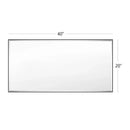 Parrot Uncle Reflections Sleek Modern Black Aluminum Framed Beveled Wall Mirror