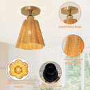 Parrot Uncle 7-Inch Yves 1-Light Semi-Flush Mount Ceiling Light (C3010)