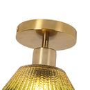 Parrot Uncle 3.5-Inch Paula 1-Light Semi-Flush Mount Ceiling Light (C3011GN)