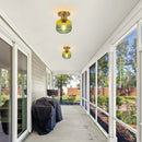 Parrot Uncle 6-Inch Bard 1-Light Semi-Flush Mount Ceiling Light (C3012)