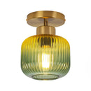 Parrot Uncle 6-Inch Bard 1-Light Semi-Flush Mount Ceiling Light (C3012)