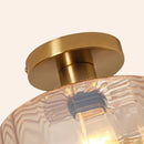 Parrot Uncle 9-Inch Gerald 1-Light Semi-Flush Mount Ceiling Light (C3015)