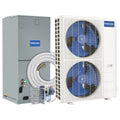 MrCool Hyper Heat Central Heat Pump Split System, 15.3 SEER2, 60K BTU with 50 ft. Line Set and 20kW Heat Kit (C60HP230AL50H20)