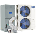 MrCool Hyper Heat Central Heat Pump Split System, 15.6 SEER2, 48K BTU with 15 ft. Line Set and 8kW Heat Kit (C48HP230AL15H08)