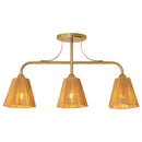 Parrot Uncle 30-Inch Paddy 3-Light Chandelier (C5001)