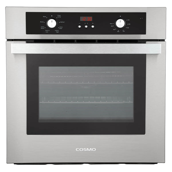 Cosmo 24-Inch 2.5 Cu. Ft. Single Electric Wall Oven in Stainless Steel (C51EIX)