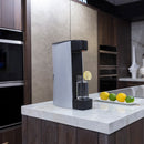 Carbon8 Kit - One Touch Sparkling Water Maker + Filter & Lemon8 + Co2 Cylinder - Silver