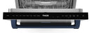 Gordon Ramsay by Thor Kitchen 4-Piece Appliance Package -  48-Inch Propane Gas Range, Wall Mount Range Hood, 36-Inch French Door Refrigerator, and Dishwasher in Stainless Steel with Blue Trim