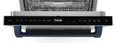 Dishwasher control panel with THOR logo, black fascia and button display