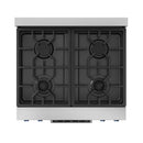 Gordon Ramsay by Thor Kitchen 30-Inch Professional Natural Gas Range with Tilt Panel Touch Control and 4.55 Cu. Ft. Self Clean Oven in Stainless Steel with Navy Blue Trim (RSG30-BLU)