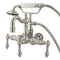 Kingston Brass Vintage 3-3/8-Inch Wall Mount Tub Faucet, Brushed Nickel (CC1007T8)