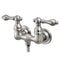 Kingston Brass Vintage 3-3/8-Inch Wall Mount Tub Faucet, Brushed Nickel (CC31T8)