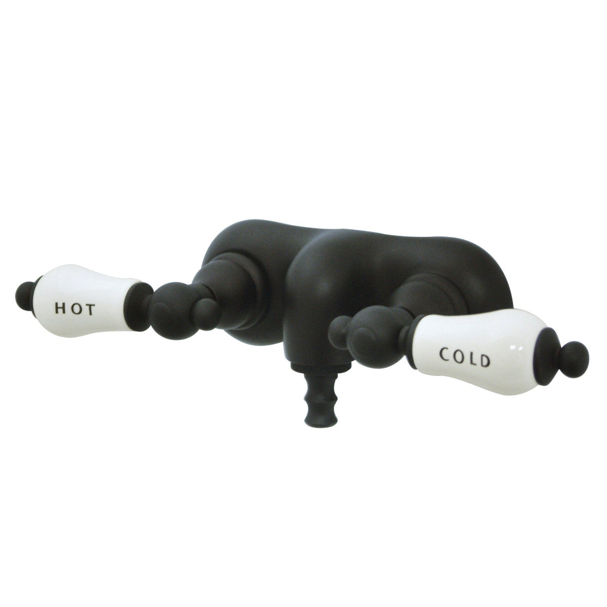 Vintage 3-3/8-Inch Wall Mount Tub Faucet in Oil Rubbed Bronze
