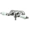 Kingston Brass Vintage 3-3/8-Inch Wall Mount Tub Faucet, Brushed Nickel (CC43T8)