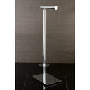 Kingston Brass Claremont Freestanding Toilet Paper Holder, Polished Chrome (CC8001)
