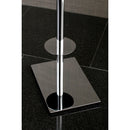 Kingston Brass Claremont Freestanding Toilet Paper Holder, Polished Chrome (CC8001)
