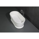 Kingston Brass Kingston Freestanding Tub Faucet with Supply Line and Stop Valve, Polished Chrome (CCK266K1)