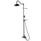 Kingston Brass Vintage Tub Wall Mount Rain Drop Shower System with Hand Shower, Oil Rubbed Bronze (CCK6175)