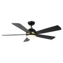 Parrot Uncle 52-Inch Industrial 5 Blades Ceiling Fan with LED Lighting