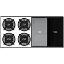 Capital 48-Inch Rangetop in Stainless Steel with 4 Open Burners, 24-Inch Grill, & Griddle (CGRT484BG)