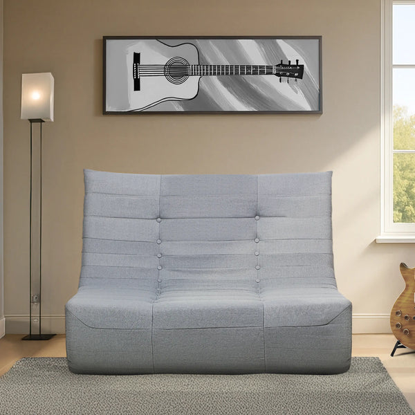 Deko Living Gray Compressed Foam Sofa (CIF50019SOF)