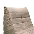 Deko Living 5 Piece Brown Compressed Foam Loveseat Sofa Chairs and Table Set (CIF50119)