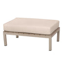 Deko Living 4 Piece Seating Beige Compressed Foam Sectional Sofa and Ottoman Set (CIF50217)