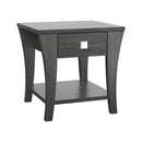 Parrot Uncle Furniture of America Amity End Table, Gray (CM4085E-PU)