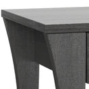 Parrot Uncle Furniture of America Amity End Table, Gray (CM4085E-PU)