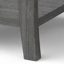 Parrot Uncle Furniture of America Amity End Table, Gray (CM4085E-PU)