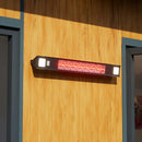 Deko Living 1500W Wall Mounted Infrared Heater with Carbon Fiber Tube (COH40001)