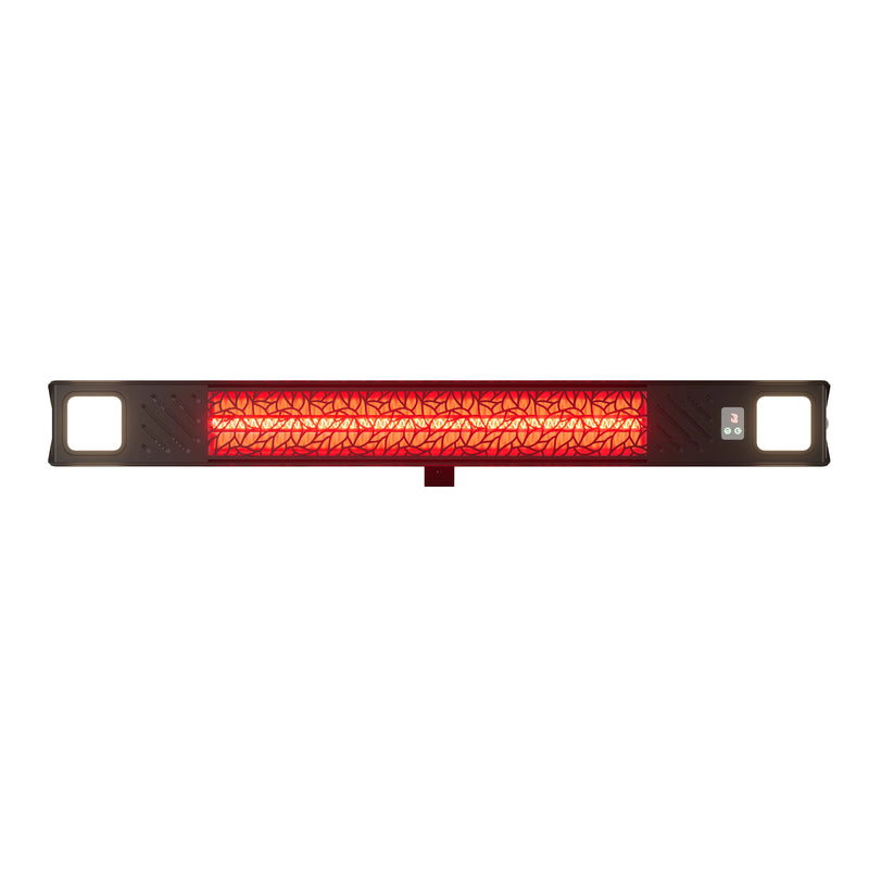 Deko Living 1500W Wall Mounted Infrared Heater with Carbon Fiber Tube (COH40001)