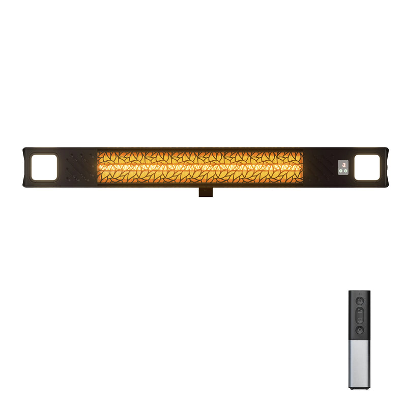 Deko Living 1500W Wall Mounted Infrared Heater with Carbon Fiber Tube (COH40001)