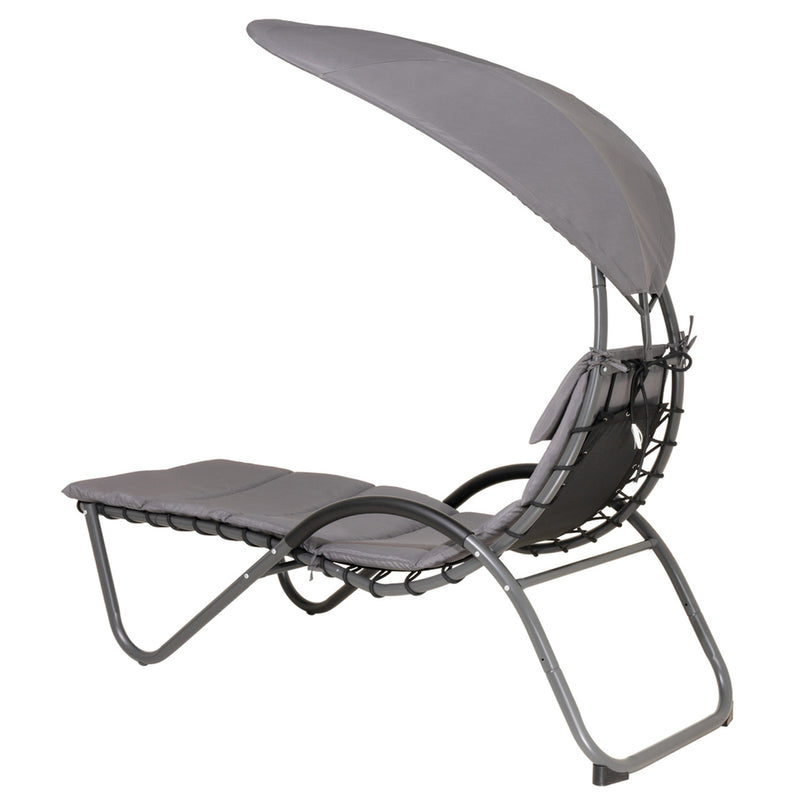 Deko Living Outdoor Patio Lounge Chair with Canopy (COP20203)