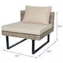 Deko Living Outdoor Corner Patio Sectional & Tables (COP30008)