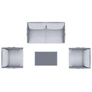Deko Living 4 Piece Seating Outdoor Gray Sofa and Table Set (COP30014)