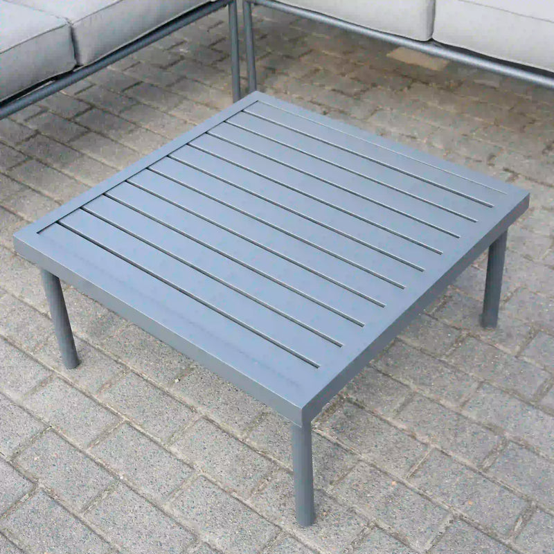 Deko Living 5 Place Seating Outdoor Gray Sofa and Ottoman Set (COP30015)