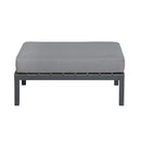 Deko Living Gray Outdoor Compression Foam Ottoman Table (COP30017TBL)