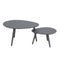 Deko Living 2 Piece Gray Outdoor Oval Table Set (COP30018TBL)