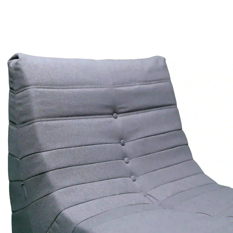 Deko Living Gray Outdoor Compressed Foam Chair (COP30019LST)