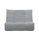 Deko Living Gray Outdoor Compressed Foam Sofa (COP30019SOF)