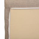 Deko Living Brown Outdoor Compressed Foam Armless Sectional Sofa Chair (COP30117ACH)