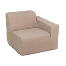 Deko Living 2 Piece Seating Brown Outdoor Compressed Foam Sectional Sofas (COP30117SET)