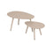 Deko Living 2 Piece Brown Outdoor Oval Table Set (COP30118TBL)