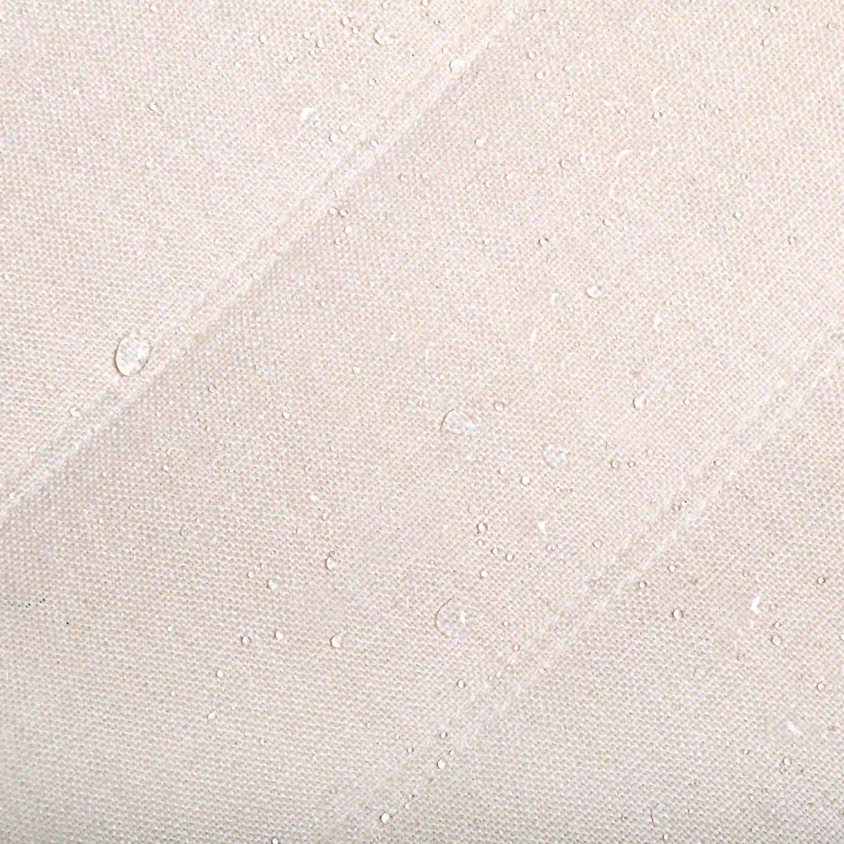 Beige woven fabric upholstery texture on outdoor sofa